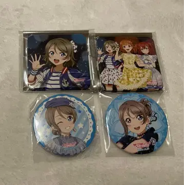 러브 라이브 Aqours 와타나베 요 캔뱃지 세트 묶음 판매