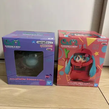 GUNDAM x MIKU 피규어 2세트