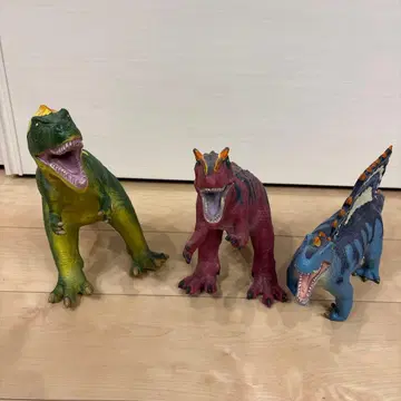 공룡 피규어 3체 세트