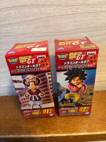 드래곤볼 gt 월드 컬렉션 손오공 사탄