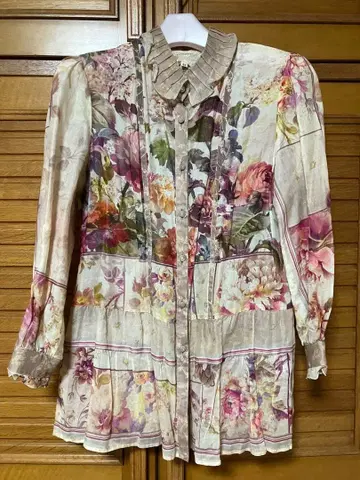 알바로사 블라우스 꽃무늬 42