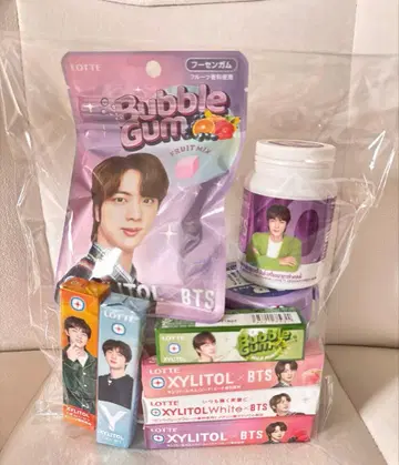 BTS JIN 미개봉 자일리톨