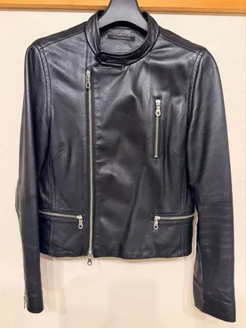 밴야드 스톰 램 가죽 라이더 자켓