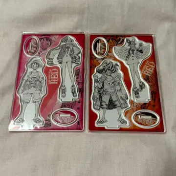 원피스 아크릴 피규어 아크릴 스탠드 우타 루피 극장판 필름 레드