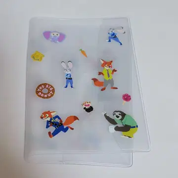 주토피아 여권 커버