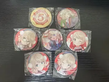 시구레우이 master piece 회장 한정판 캔뱃지 전 7종