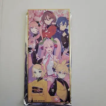 하츠네 미쿠 벚꽃 미쿠 집합 스탠드 포함 색지 이벤트 한정품