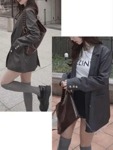 GRL 더블 버튼 테일러드 자켓[al275]