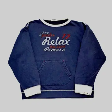 POSH BOY SPORT 레트로 로고 자수 맨투맨 ( L )