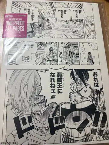 원피스 베이스샵 올 페이지 상디 루피