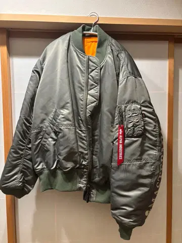 mastermind ma-1 카키색 3월 말까지 가격 인하