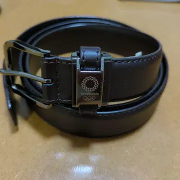 도쿄 2020 올림픽 벨트 브라운 미사용 새상품