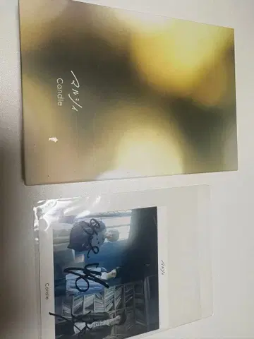 마루시 Candle 사인 포함 앨범 DVD 포함