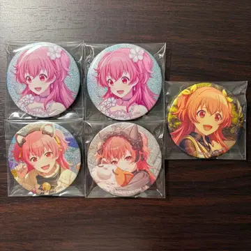 프로세카 모모이 아이리 글리터 캔뱃지 세트