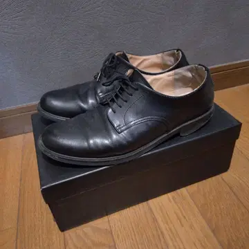 [ HARE ] 블랙 가죽 신발