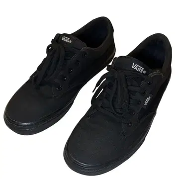 [ 새상품급 ] VANS 반스 스니커즈 올 블랙 25.5cm