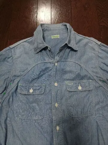 everwear CORONA MASTERPIECE 샴브레이 셔츠 S