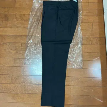 다크 그레이 슬랙스 울