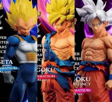 [미개봉 새상품] 드래곤볼 초 SMSP 원기옥 축제 피규어 3체 세트