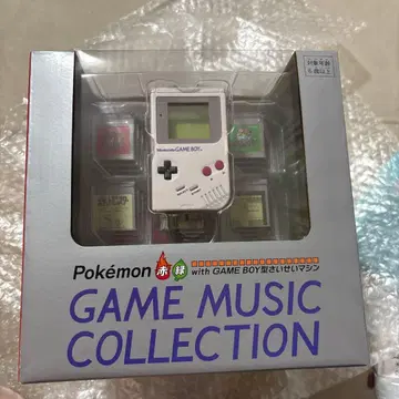 포켓몬 빨간색 그린 GAME MUSIC BOY형 재생 머신 새상품