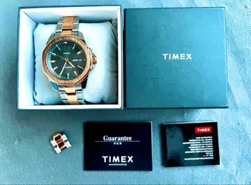 TIMEX Essex Avenue TW2V43100 골드 x 실버