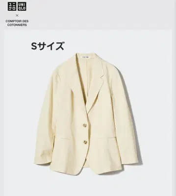 유니클로 컨템포러리 린넨 블렌드 자켓 S