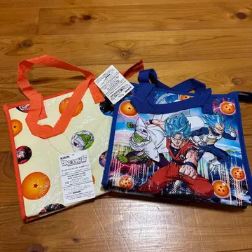 드래곤볼 보냉 백 2장 세트