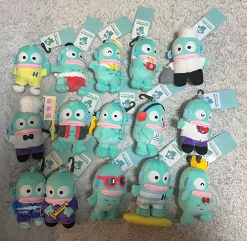 아베일 산리오 한교동 40주년 봉제 인형 마스코트 15종 세트