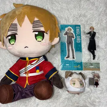 헤타리아 월드 스타즈 BIG 봉제 인형 타이클레 한정판 영국 보통