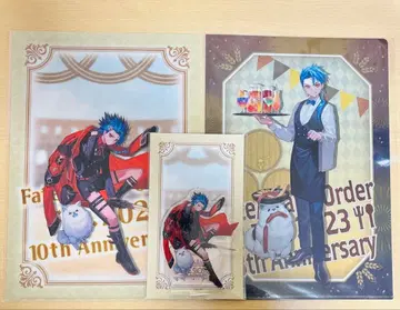 fgo 세탄타 아크릴 스탠드 클리어 파일 fes 페스티벌 10주년