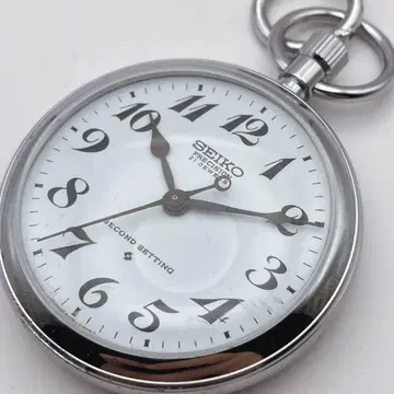 SEIKO 회중시계 철도 PRECISION 빈티지 가동품 W3I1