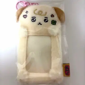 최고심 아기 최고심 복슬복슬 사진 키링 트레이딩 카드 케이스 강아지