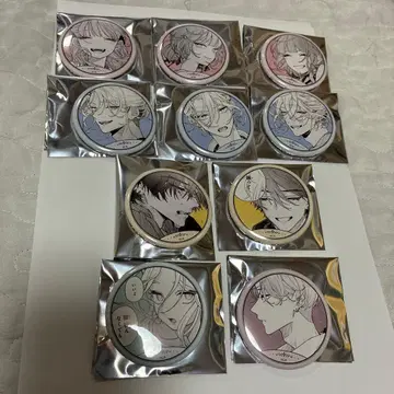 사랑하라 마야카시 천사들이여 미라이야 서점 캔뱃지 전 10종 컴프세트