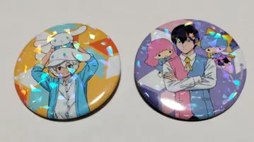 미와 슈지 쿠가 유마 월트리 산리오 레어 홀로 캔뱃지