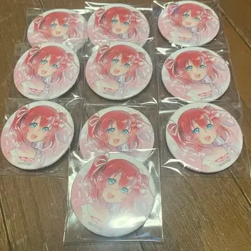 쿠로사와 루비 캔뱃지 현지애 축제 자켓 캔 10개