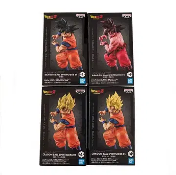 드래곤볼 SPIRITFLICKS 01 손오공 피규어 전 4종 세트
