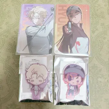 에이리언 스테이지 삼주년 팝업 아크릴 키링 트레이딩 카드