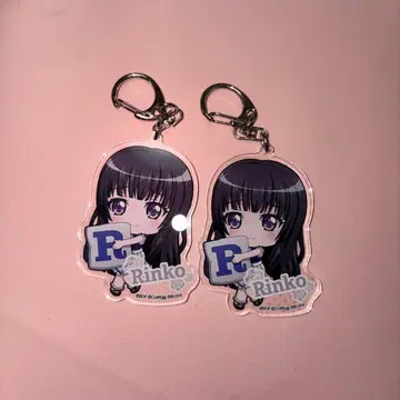 BanG Dream! Roselia 시로가네 린코 아크릴 키링