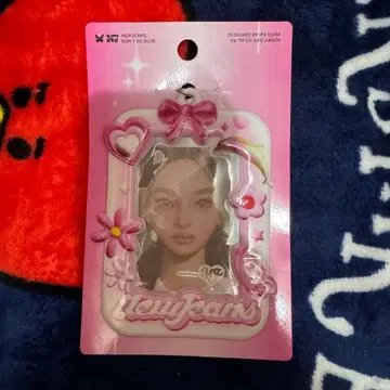 newjeans 트레이딩 카드 케이스 민지 핑크 미개봉 새상품