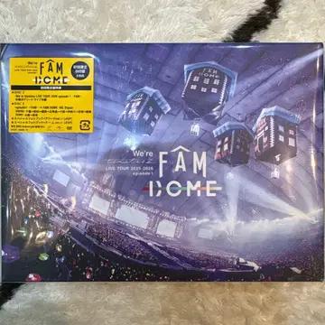 timelesz LIVE FAM DOME 초회 한정판 (DVD)