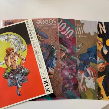 죠죠전 클리어 파일 세트