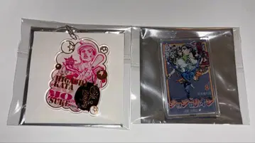 죠죠리온 히가시카타 죠스케 와이어 키링 아크릴 마그넷 2개 세트