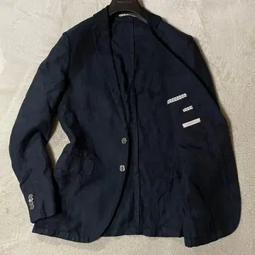 수트 컴퍼니 [ GARMENT W.D ] 네이비 린넨 자켓 S 새상품급