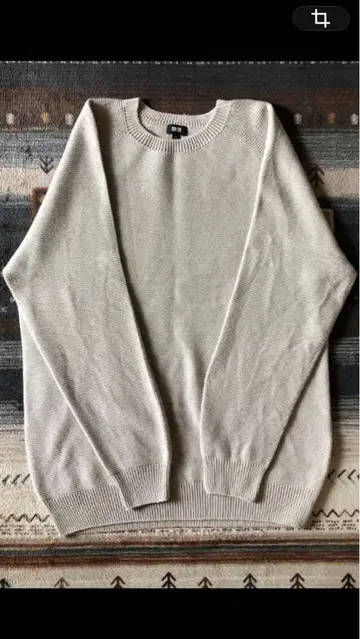 [새상품급] 유니클로 워셔블 3D 크루넥 스웨터 MUJI XXL