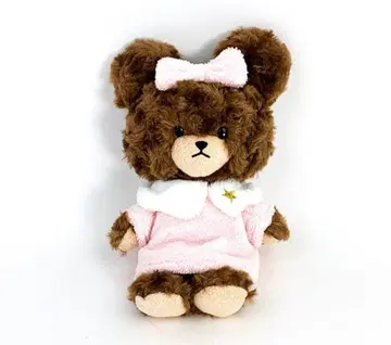 곰돌이 학습 봉제 인형 룸 원피스 S