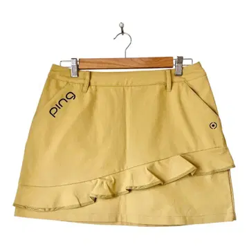 [ 새상품급 ] PING 핑 골프 스커트 여성용 LL 베이지