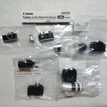 캐논 미니어처 카메라 컬렉션 전 5종 세트