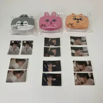 SKZOO MINI BOX 3개 세트 스티커 A B