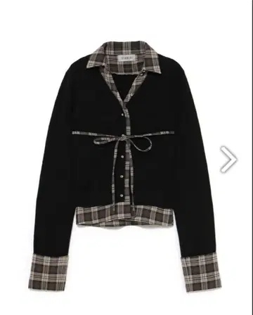 BUBBLES 레이어드 스쿨 니트