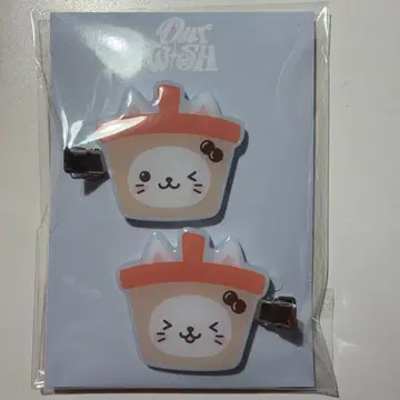 NCT WISH 유우시 버블냥 헤어 클립